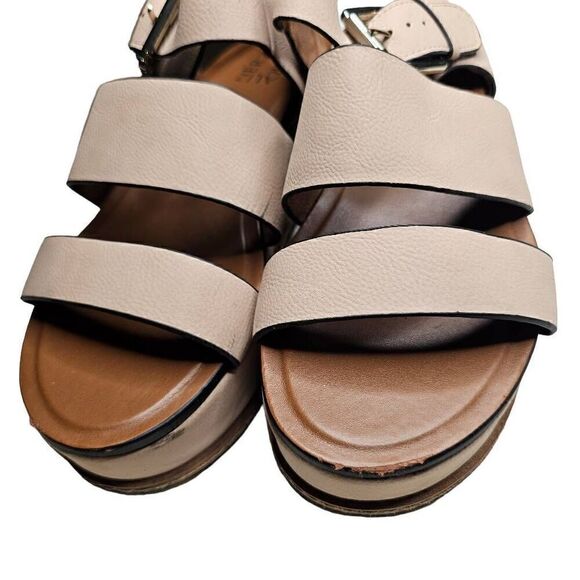 Naturalizer Mauve Nude Billie Platform Strappy Sandal Size 9 - Picture 2 of 12